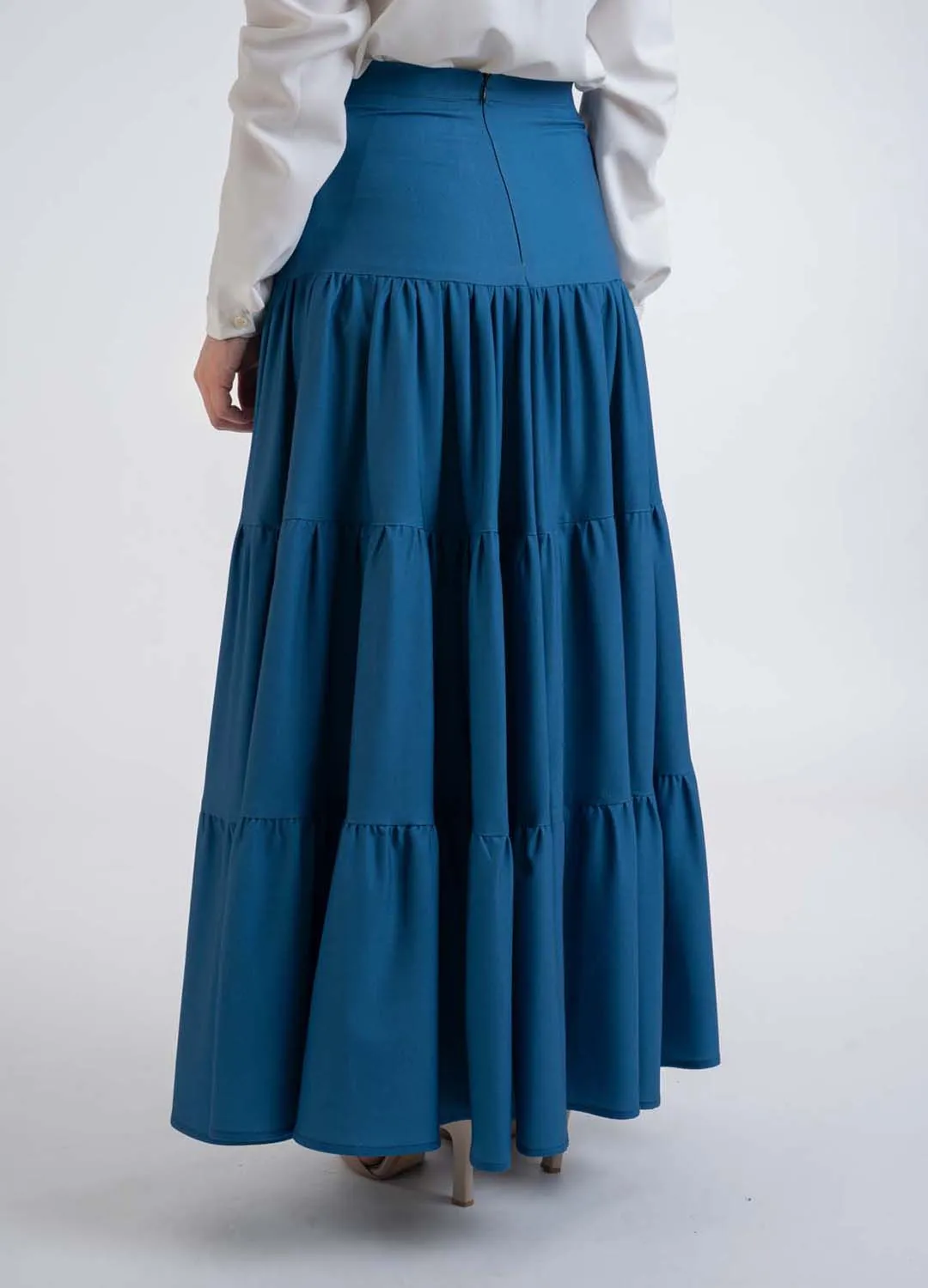 Fontelli blue Skirt-Hijab Casual