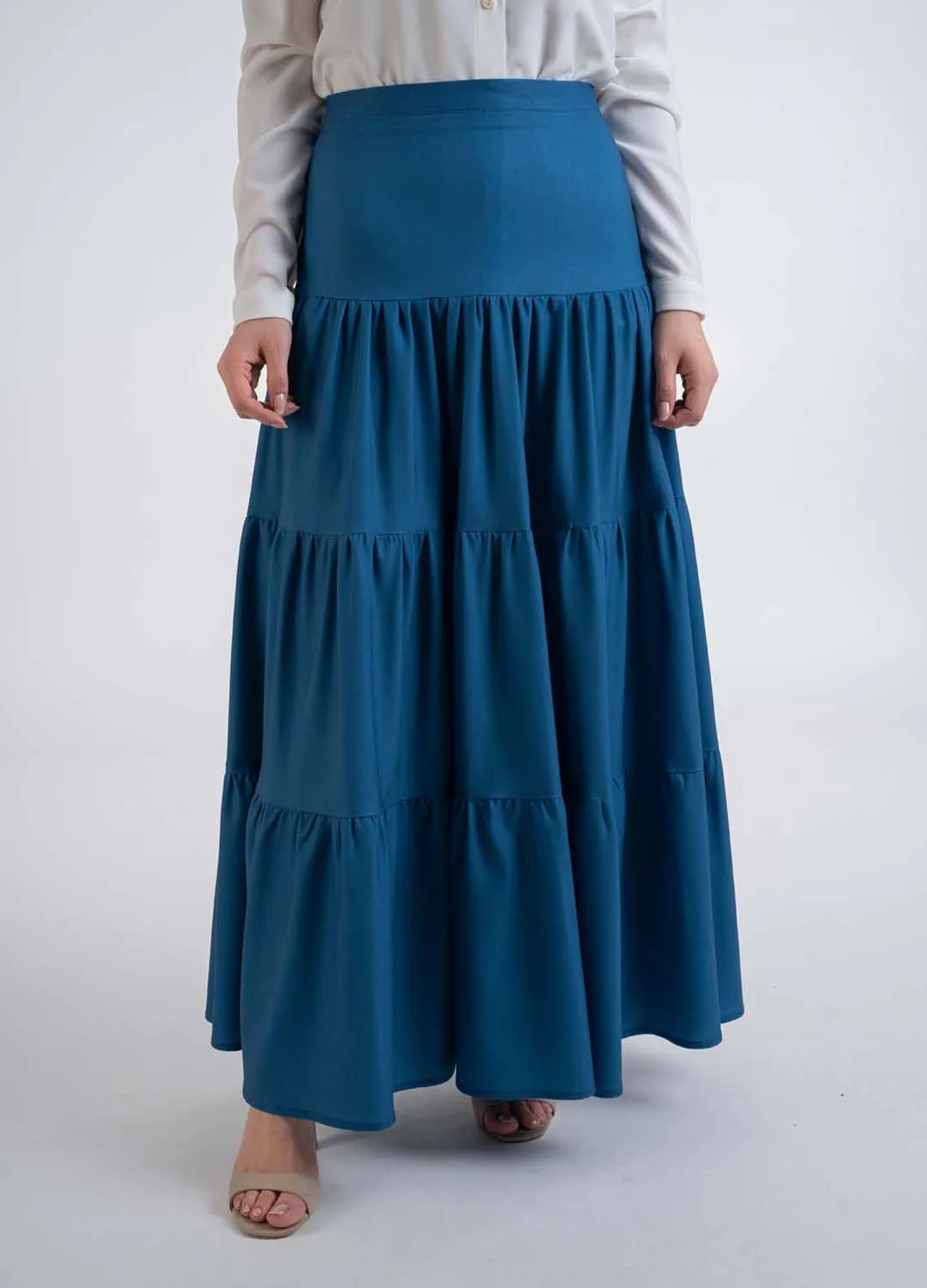 Fontelli blue Skirt-Hijab Casual