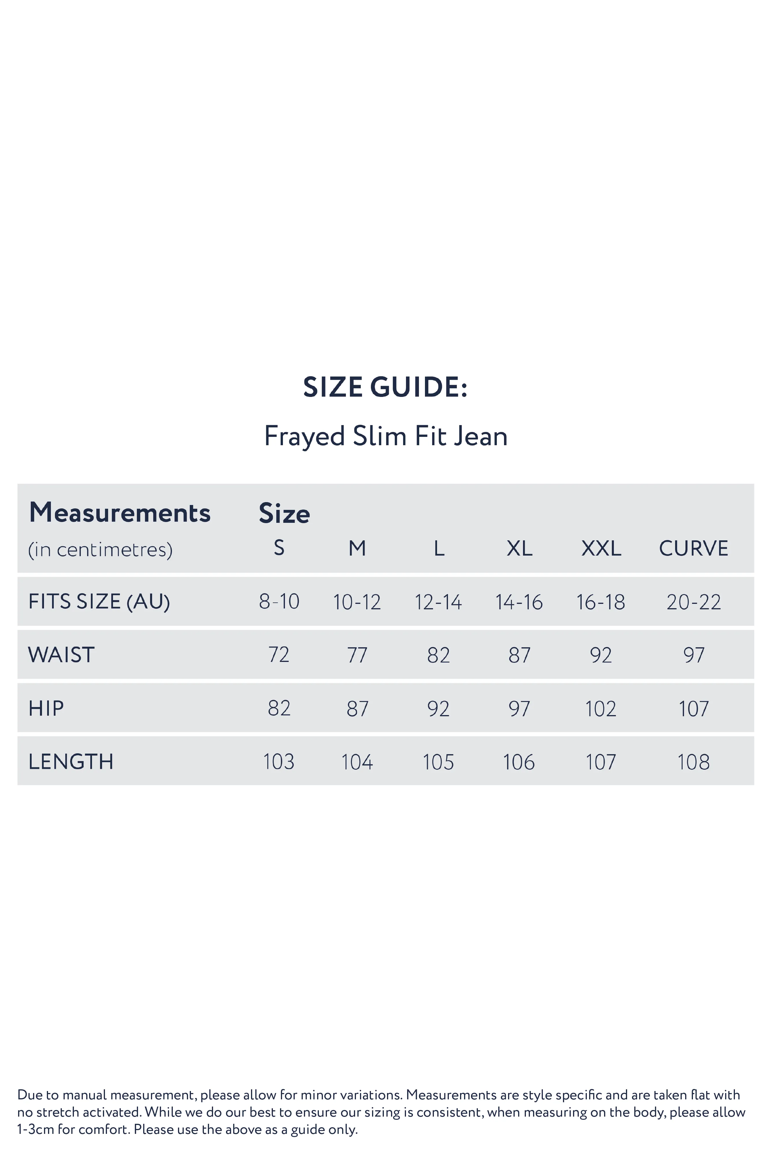 Frayed Slim Fit Jean | Mid Wash