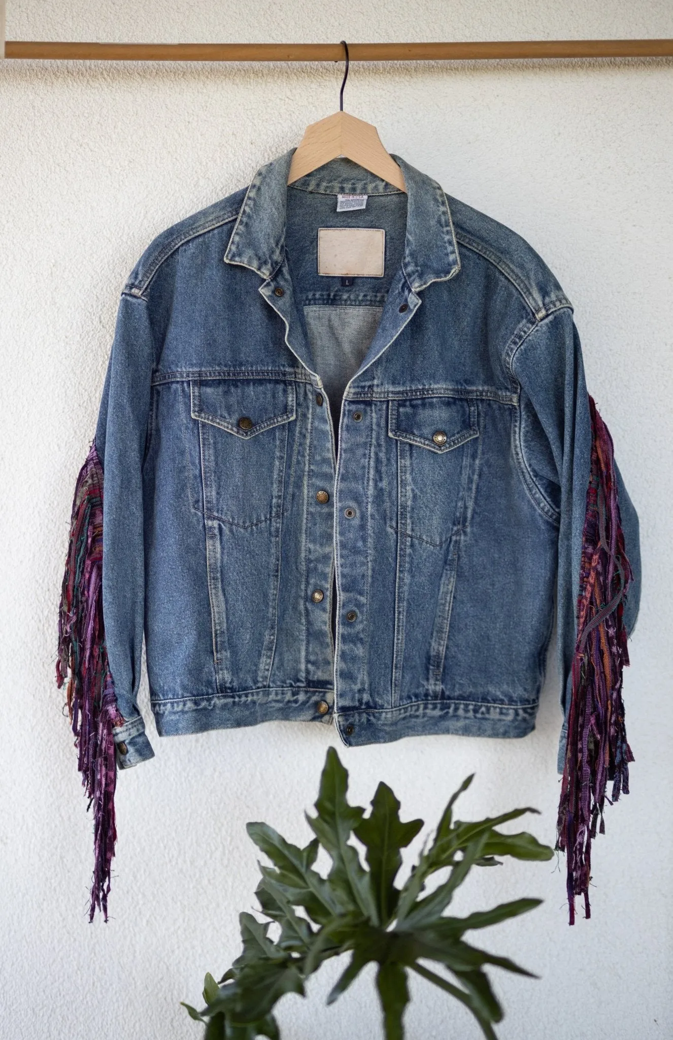 Fringed Denim Jacket