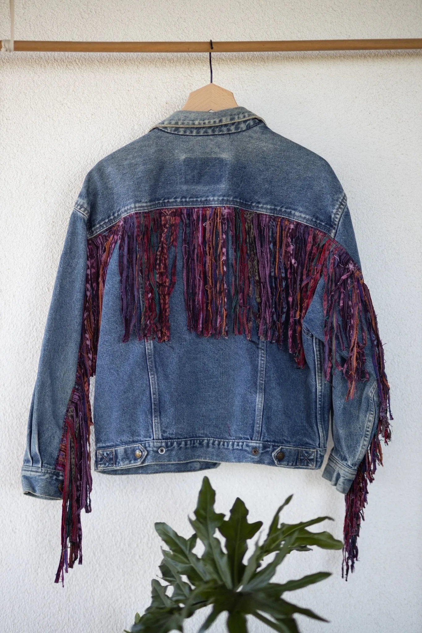 Fringed Denim Jacket