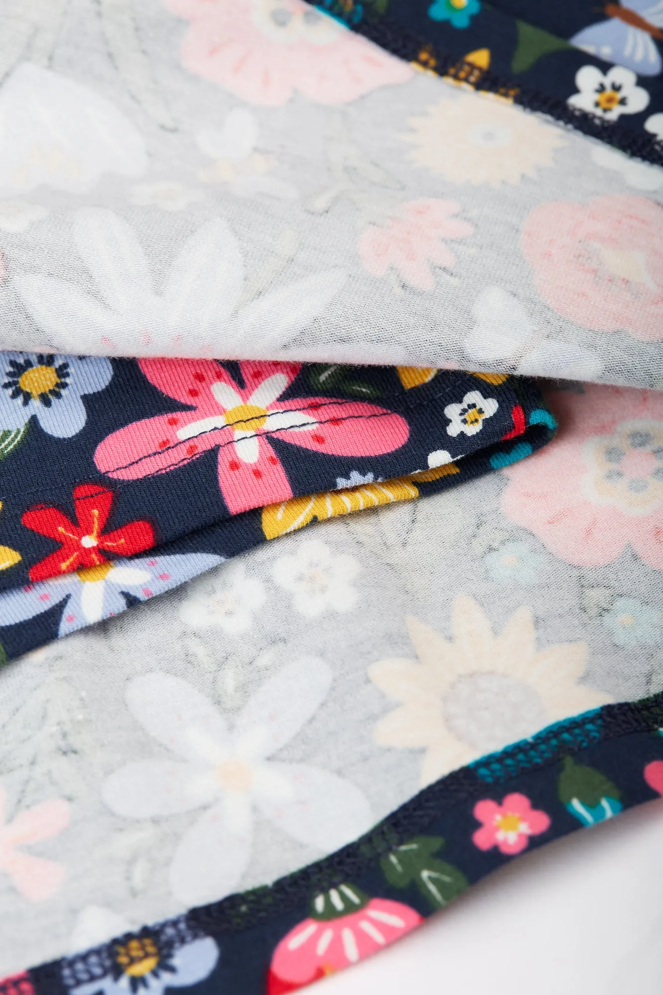 Frugi Spring Skort Indigo Pollinators