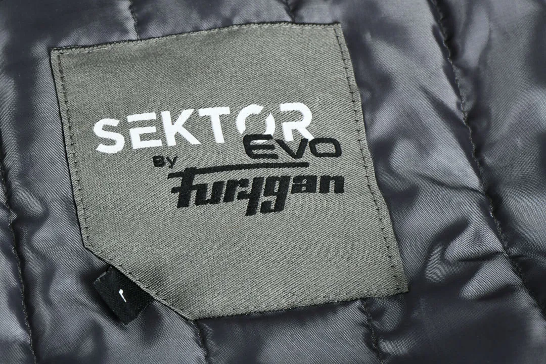 Furygan Sektor Evo Motorcycle Textile Jacket - Black-Grey Anthracite