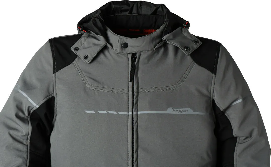 Furygan Sektor Evo Motorcycle Textile Jacket - Black-Grey Anthracite