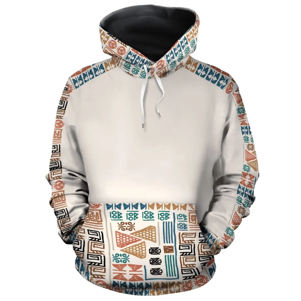 Geometric Harmony All-over Hoodie and Joggers