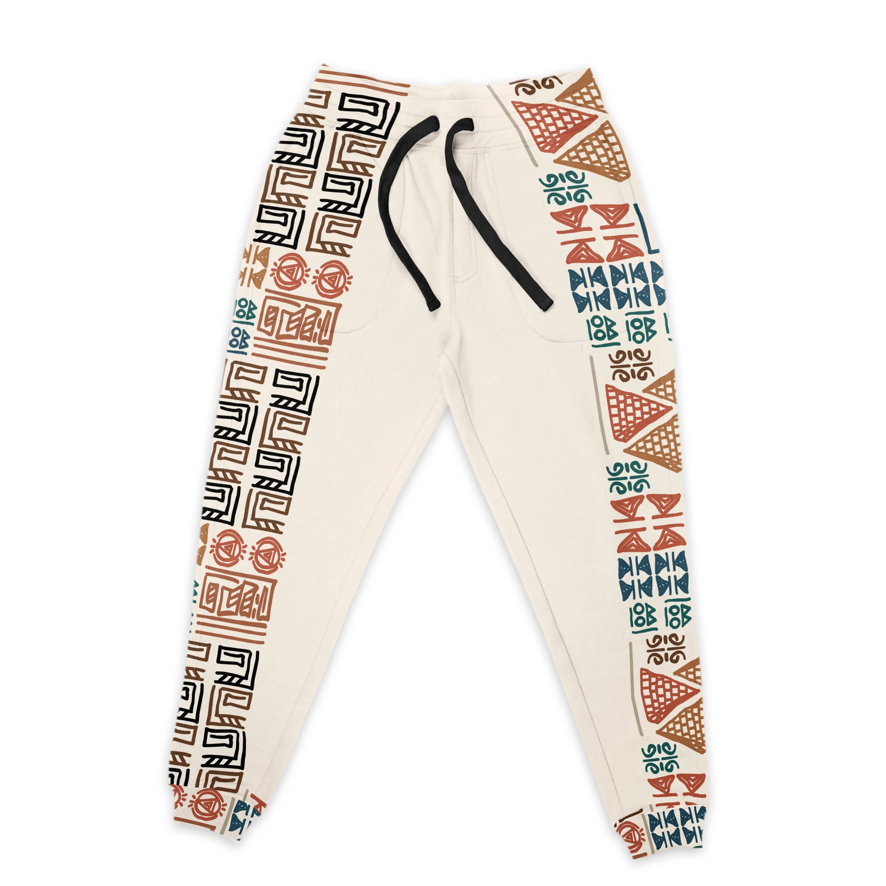 Geometric Harmony All-over Hoodie and Joggers