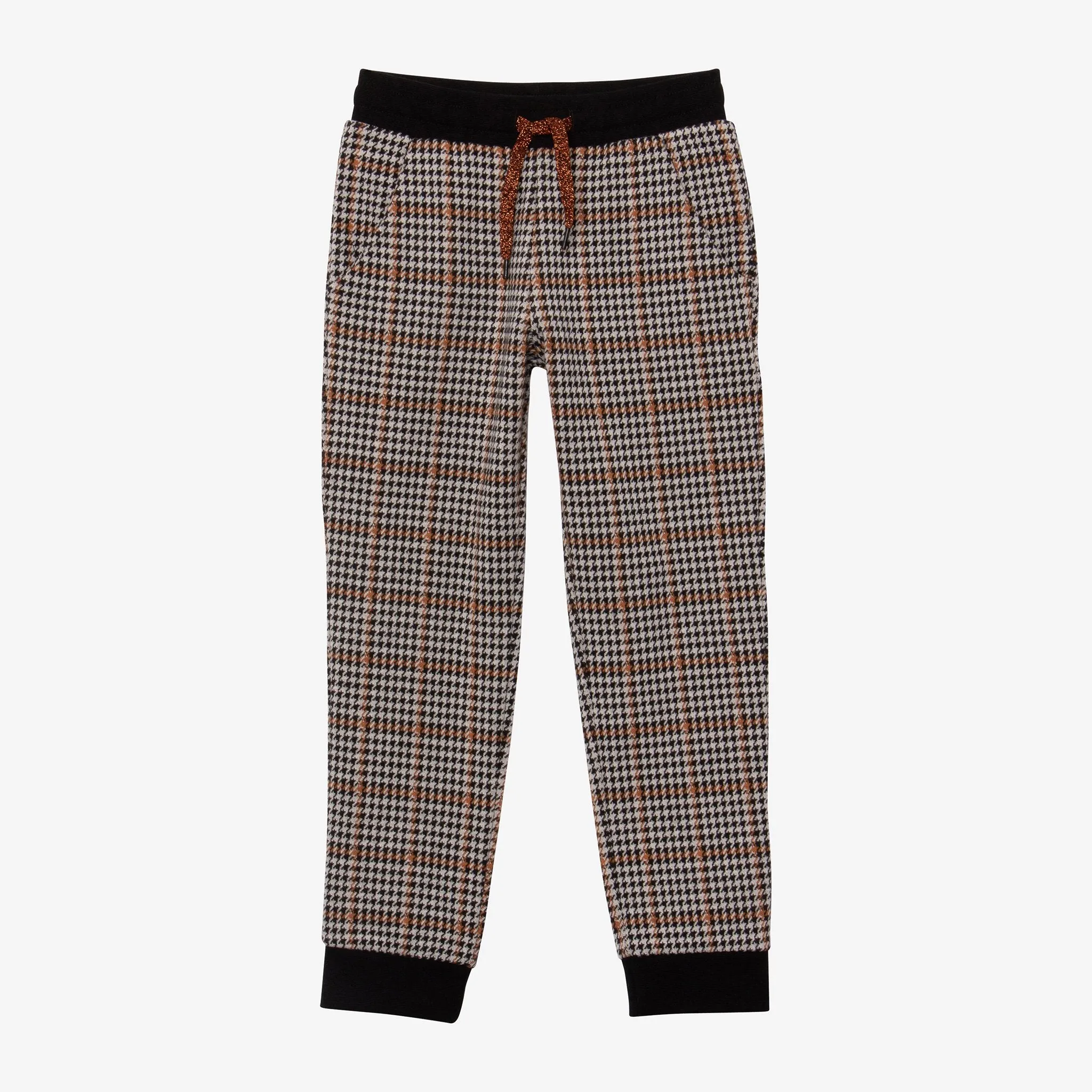 Girl's Prince of Wales jogger pants