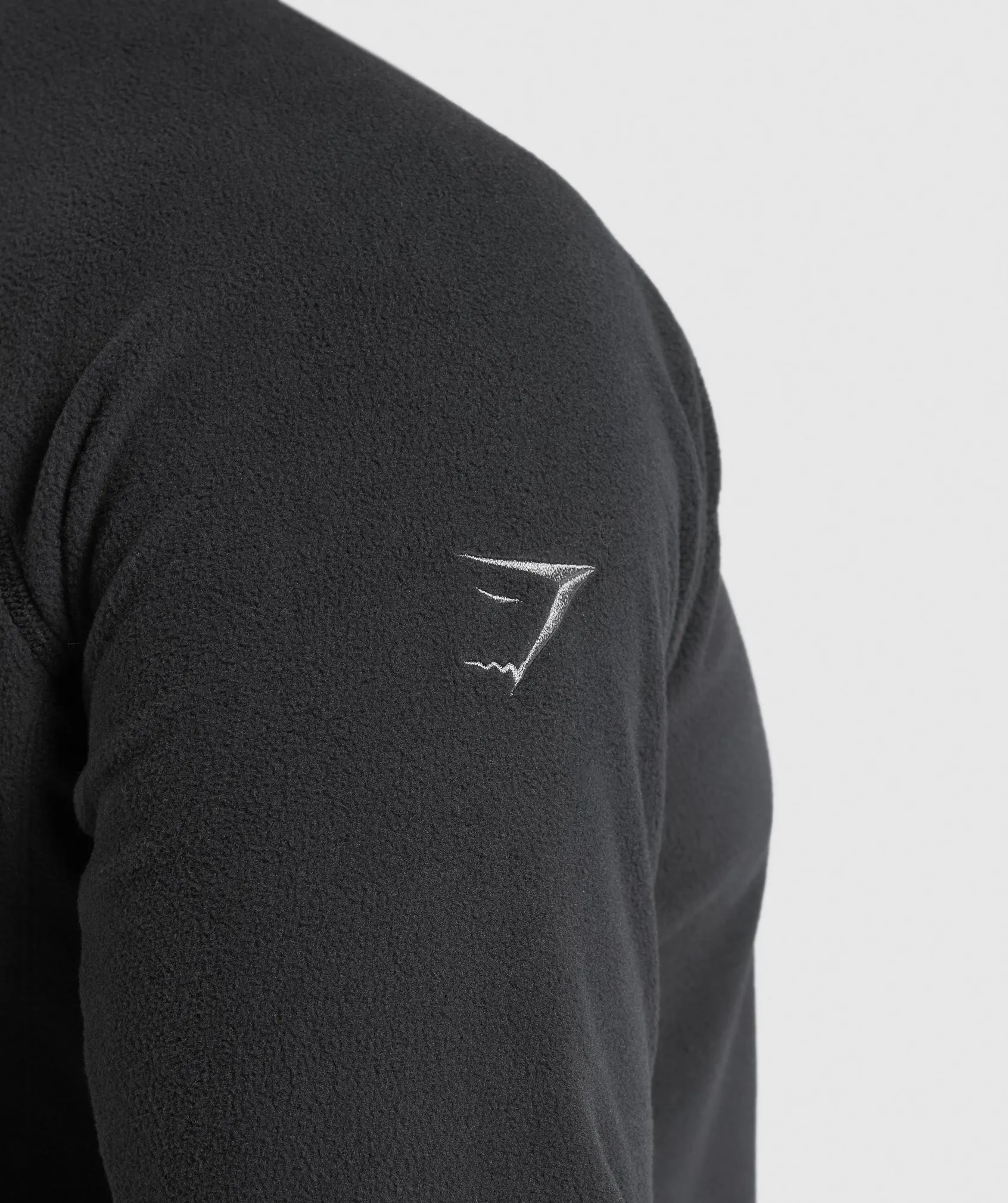 Gymshark Fleece 1/4 Zip - Black