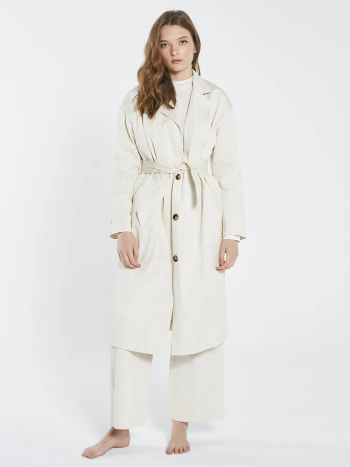 Harvey Trench Coat - Tofu