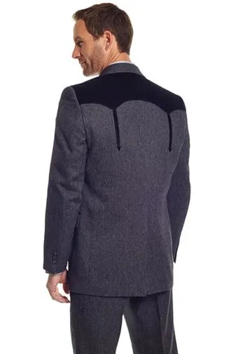 Heathered Boise Western Sport Coat