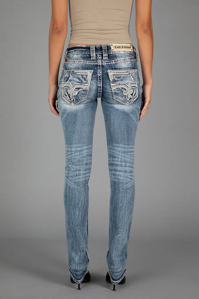 HIBISCUS STRAIGHT JEANS