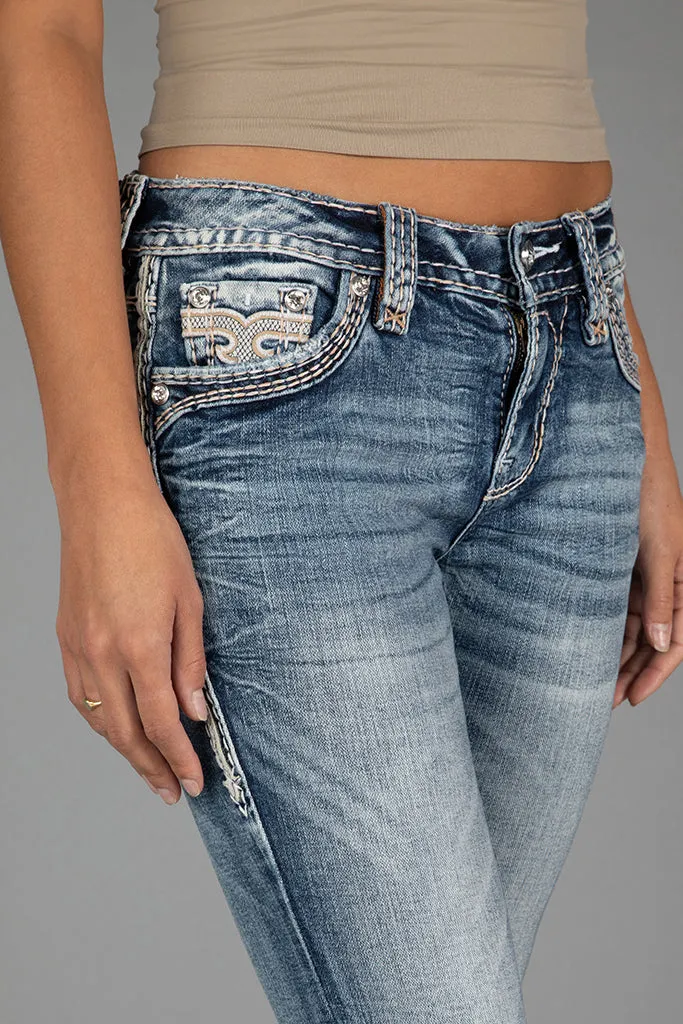 HIBISCUS STRAIGHT JEANS