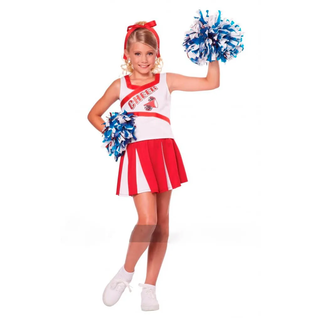 High School Cheerleader Child Costume