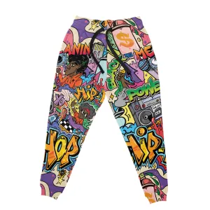 Hip Hop Graffiti Art Joggers