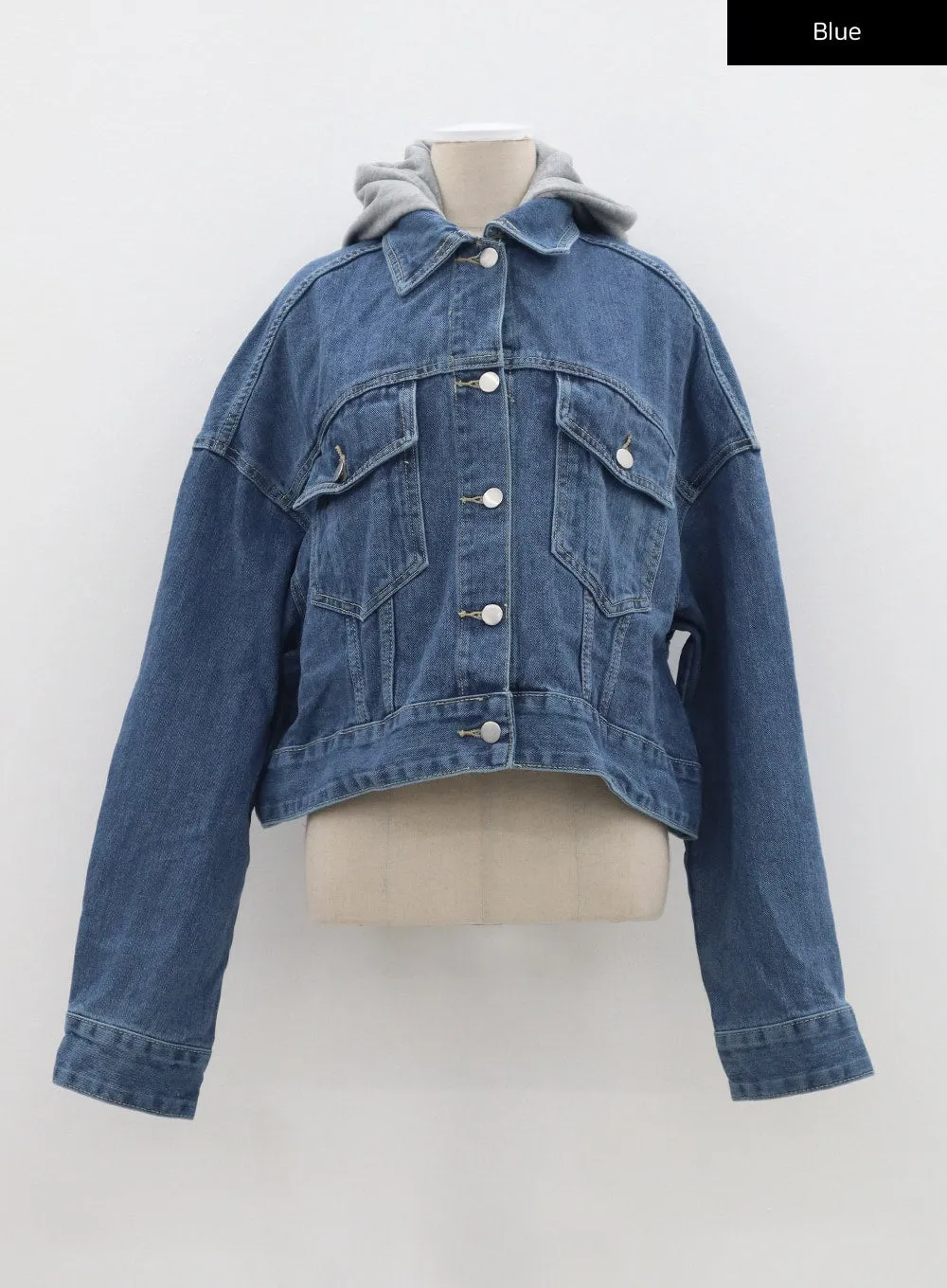 Hoodie Denim Jacket BM330