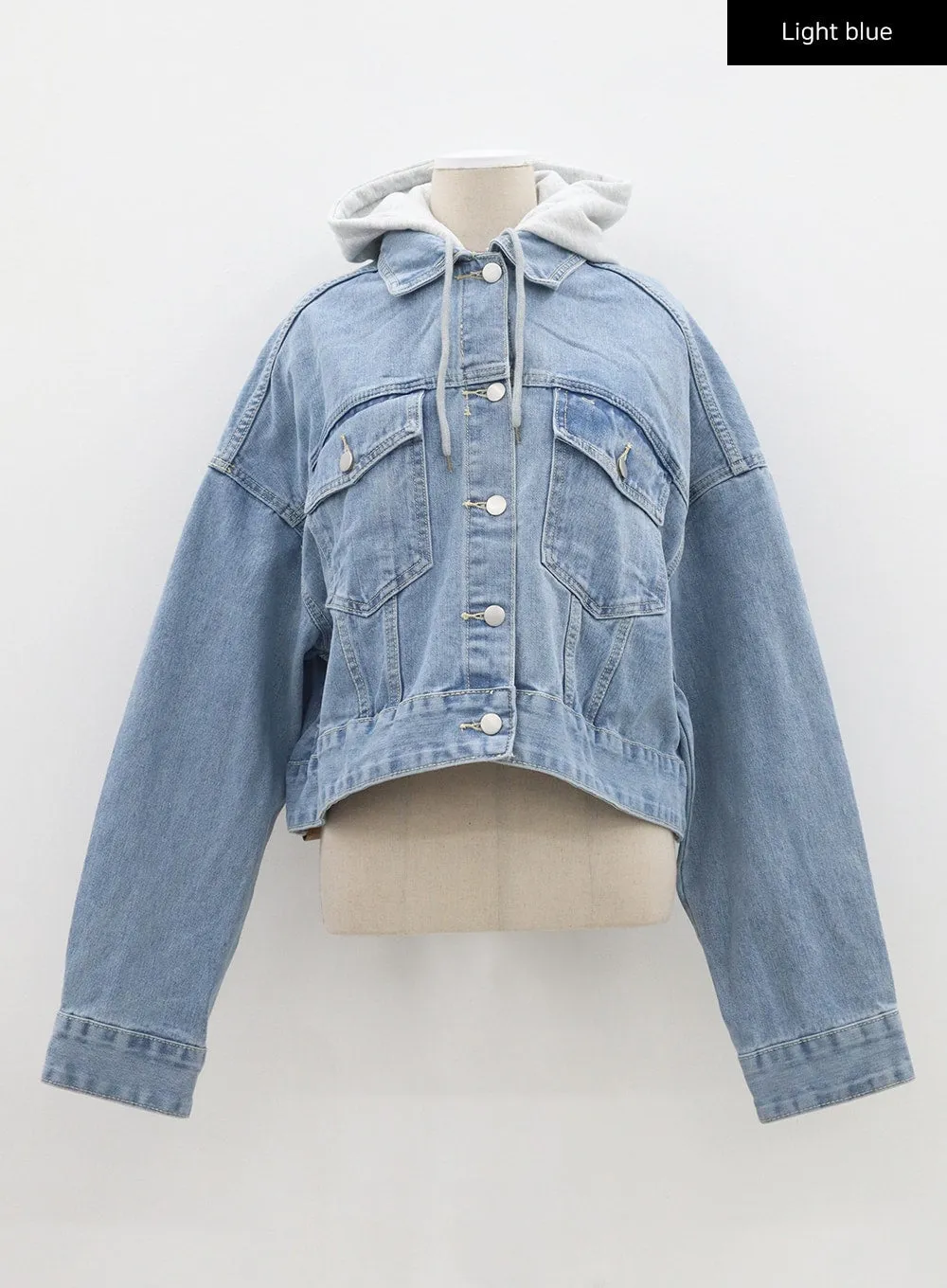 Hoodie Denim Jacket BM330