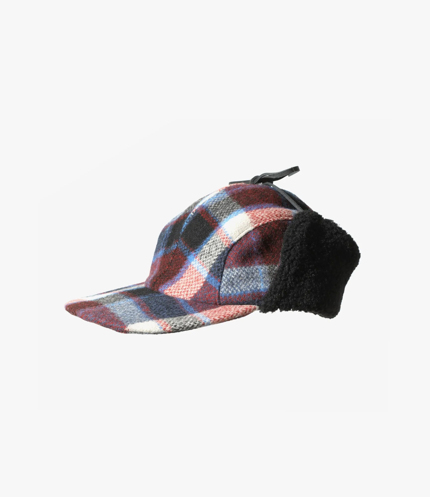 Hunting Cap – Plaid Melton Wool