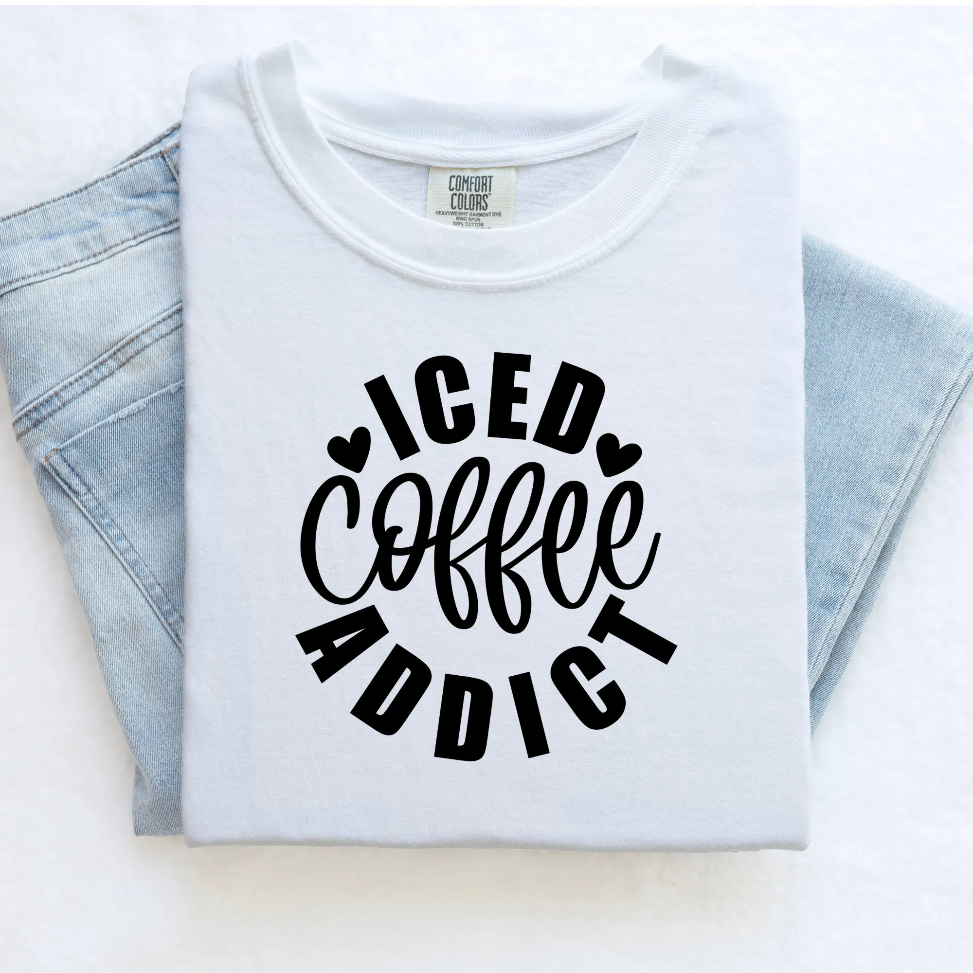 Iced Coffee Addict Shirt for Women