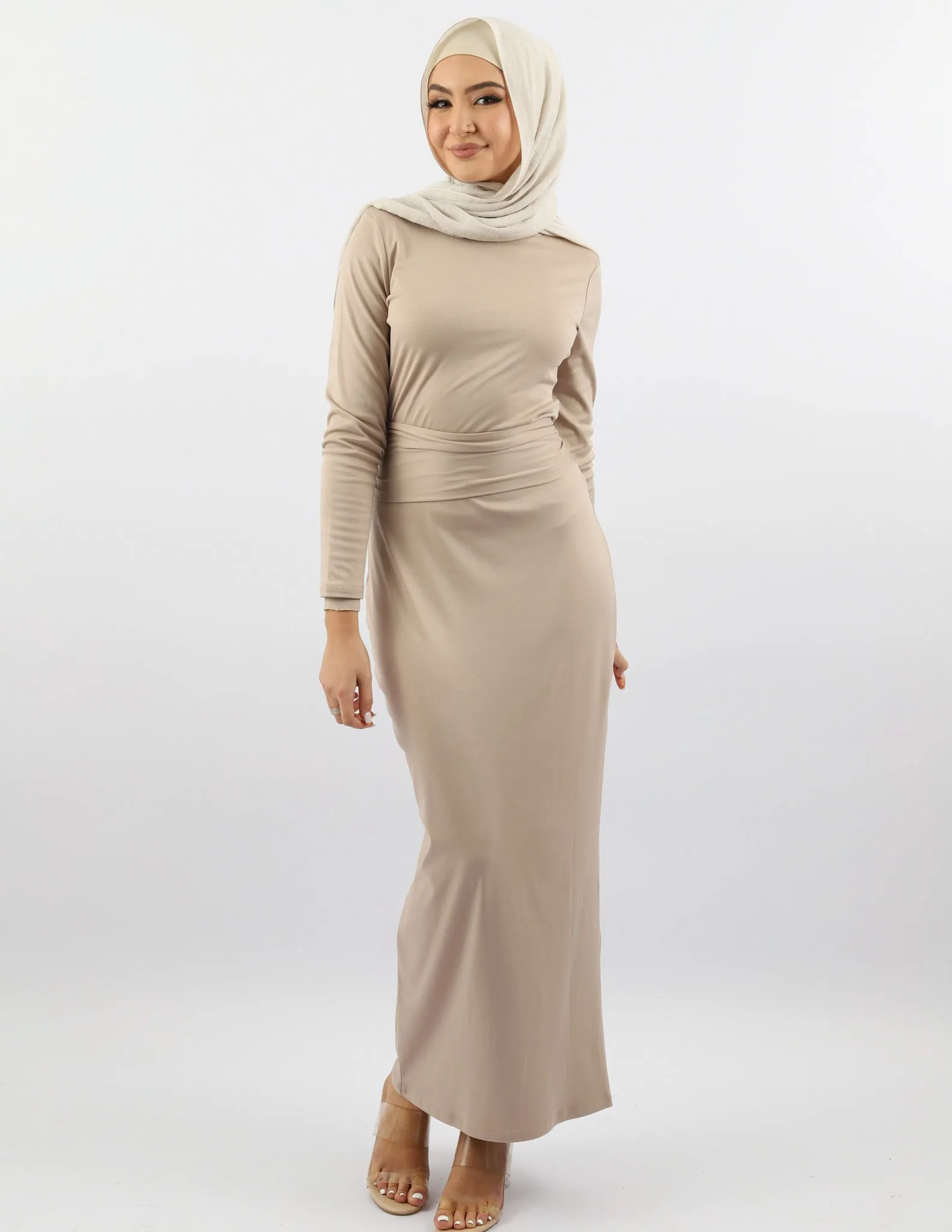 Indira Tie Maxi Dress