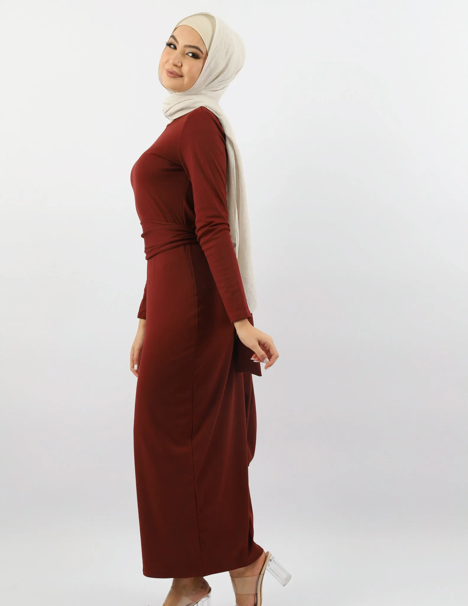 Indira Tie Maxi Dress