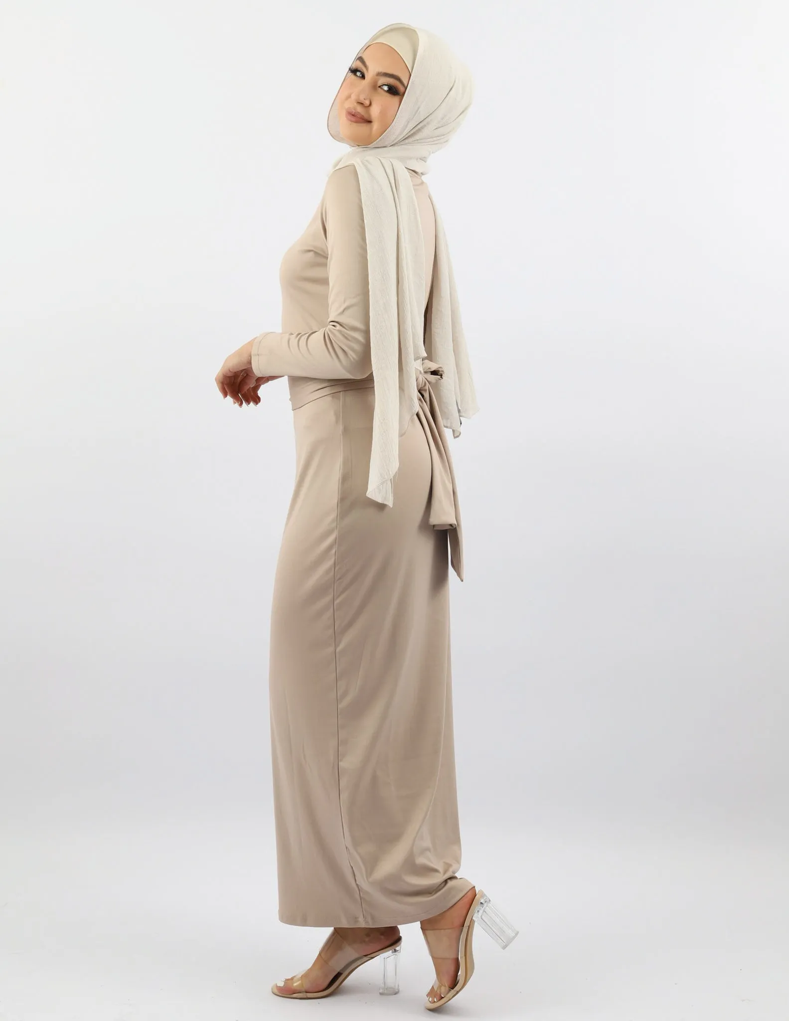 Indira Tie Maxi Dress