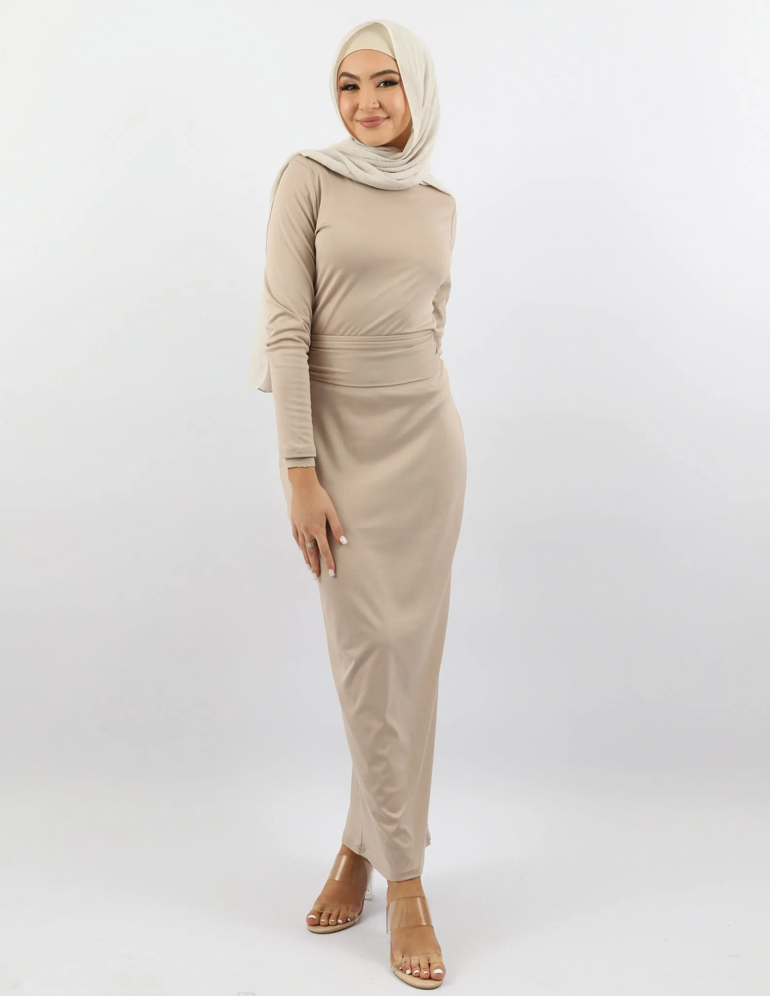 Indira Tie Maxi Dress