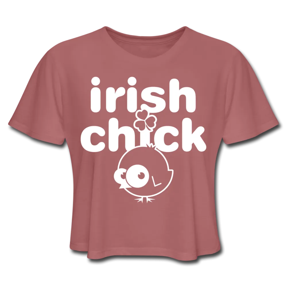 Irish Chick Women's Cropped T-Shirt