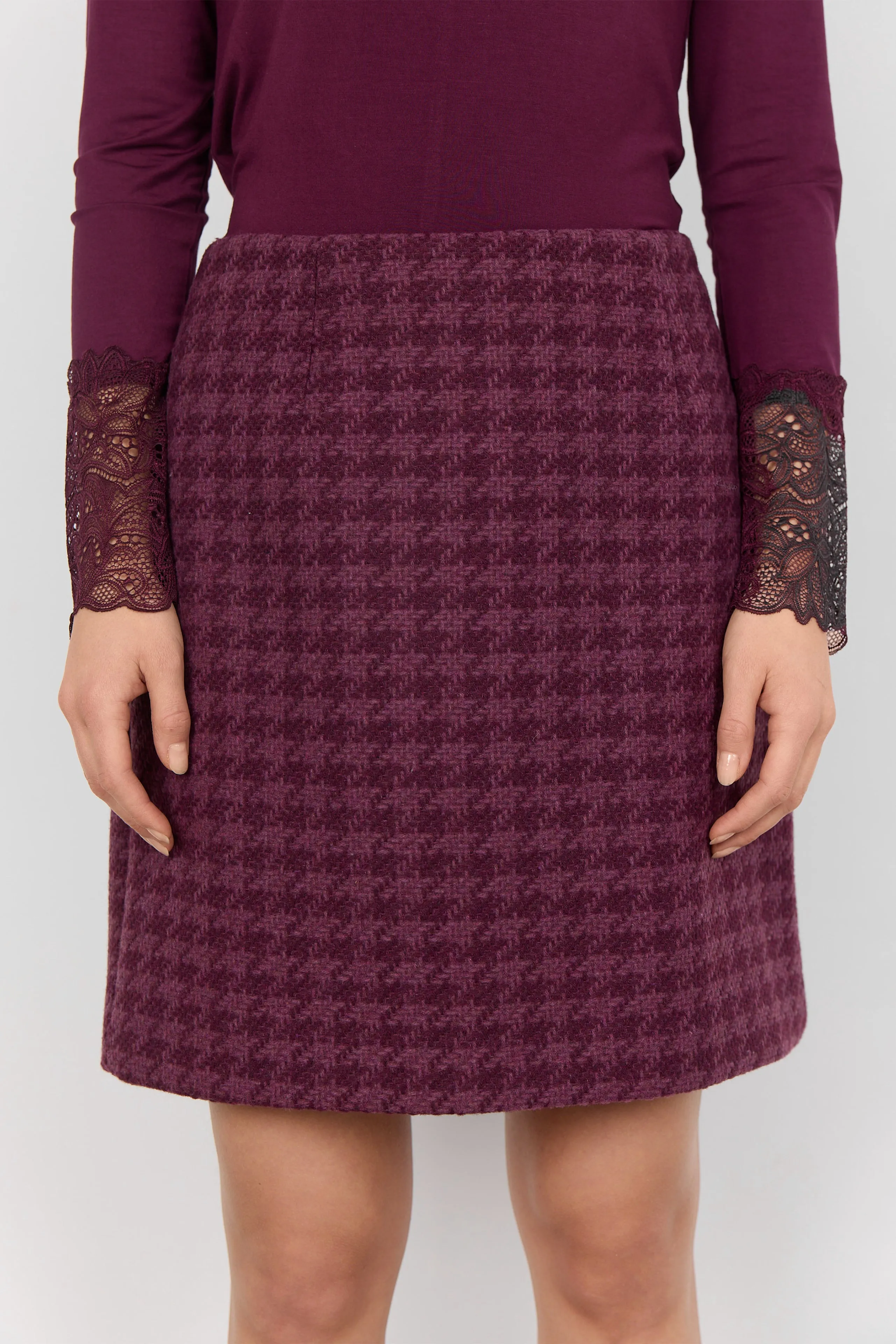 Irka Skirt - Wine