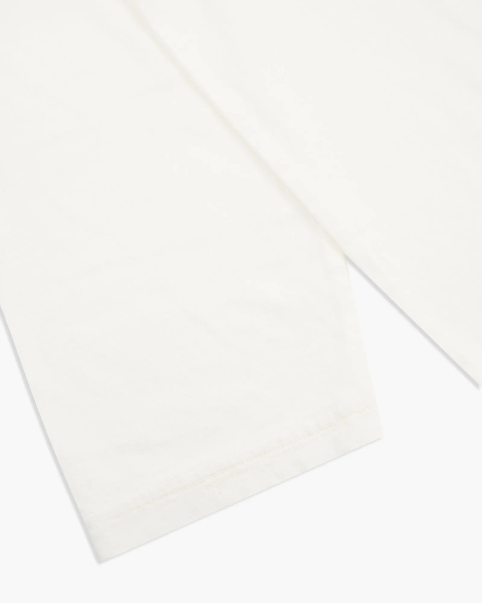 Jackman L/S Henley Neck Tee - White