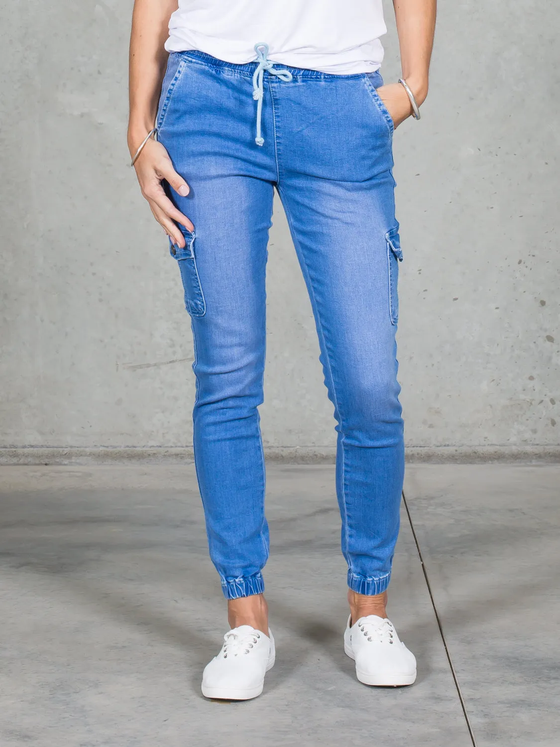 Jenni Joggers Indigo *LONGER LENGTH*