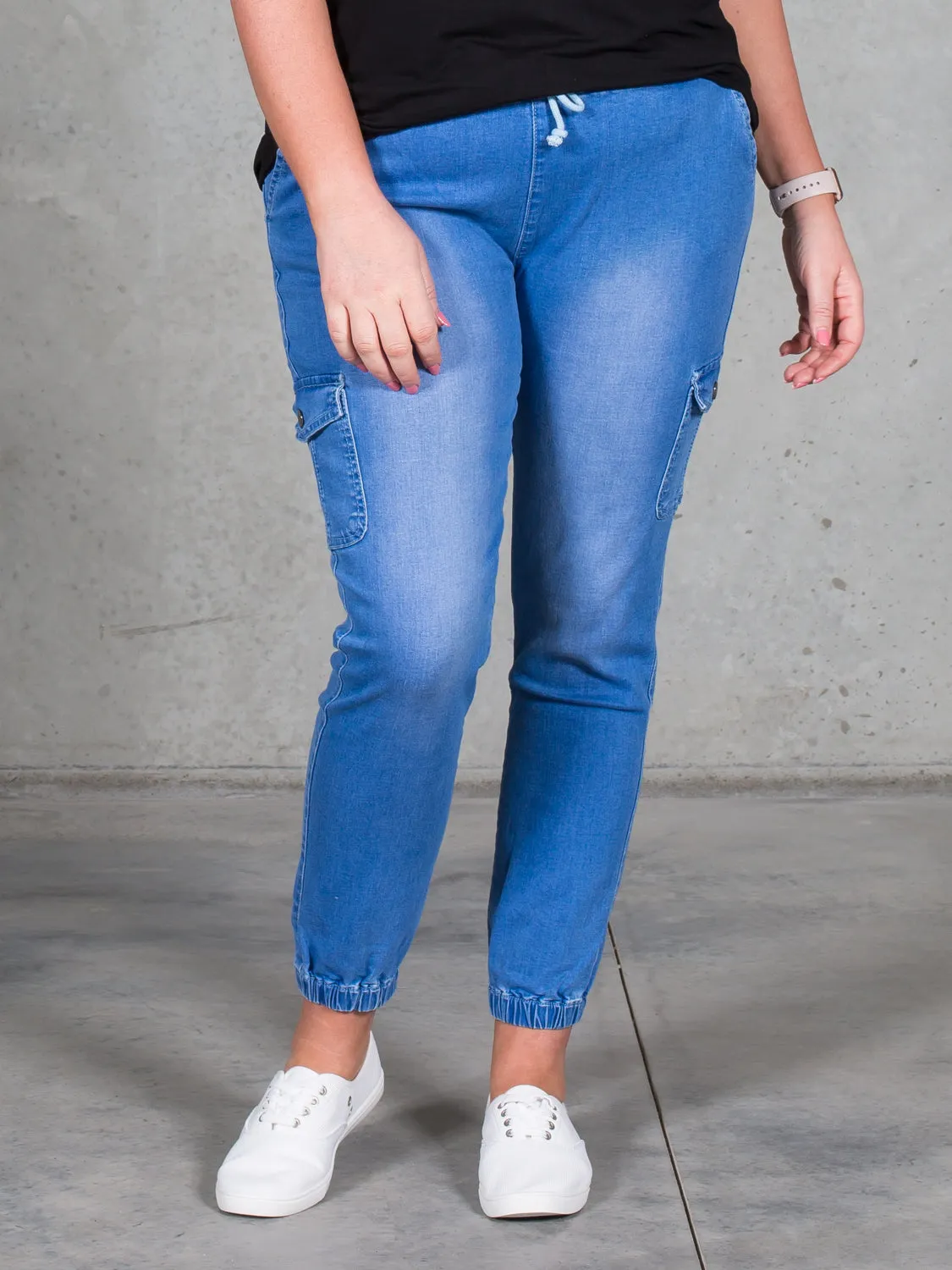 Jenni Joggers Indigo *LONGER LENGTH*