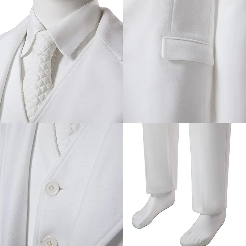 Joker 2 Arthur Fleck White Cosplay Costume