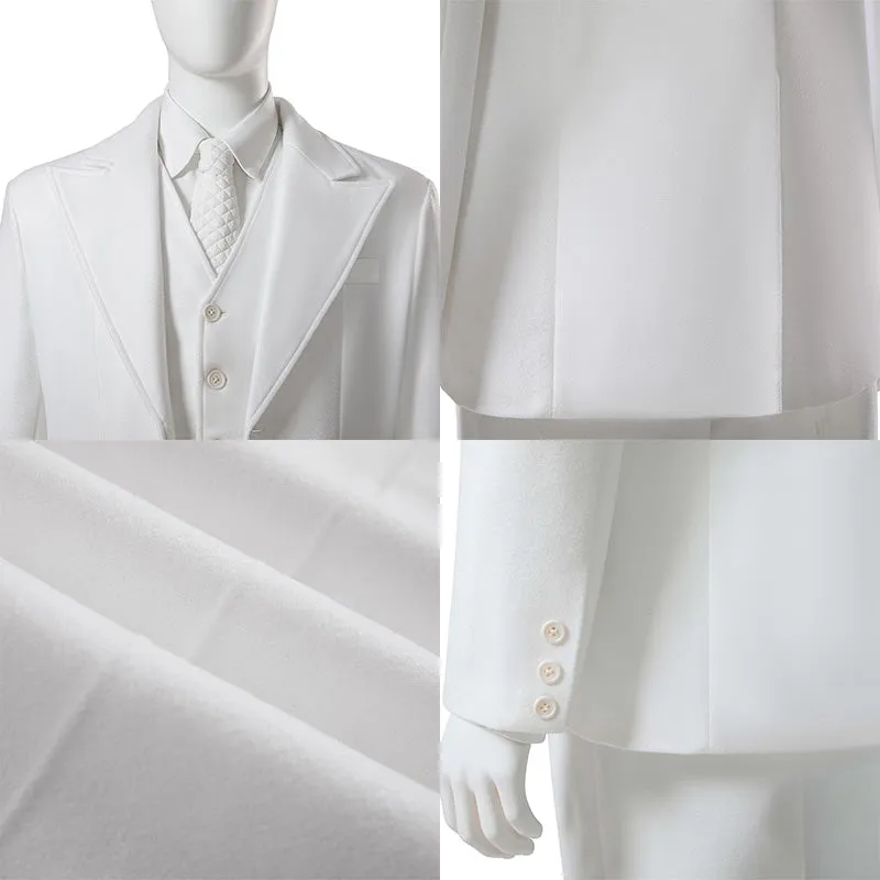 Joker 2 Arthur Fleck White Cosplay Costume