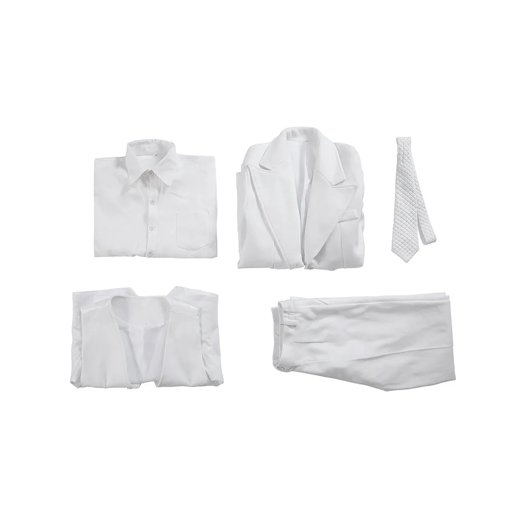 Joker 2 Arthur Fleck White Cosplay Costume