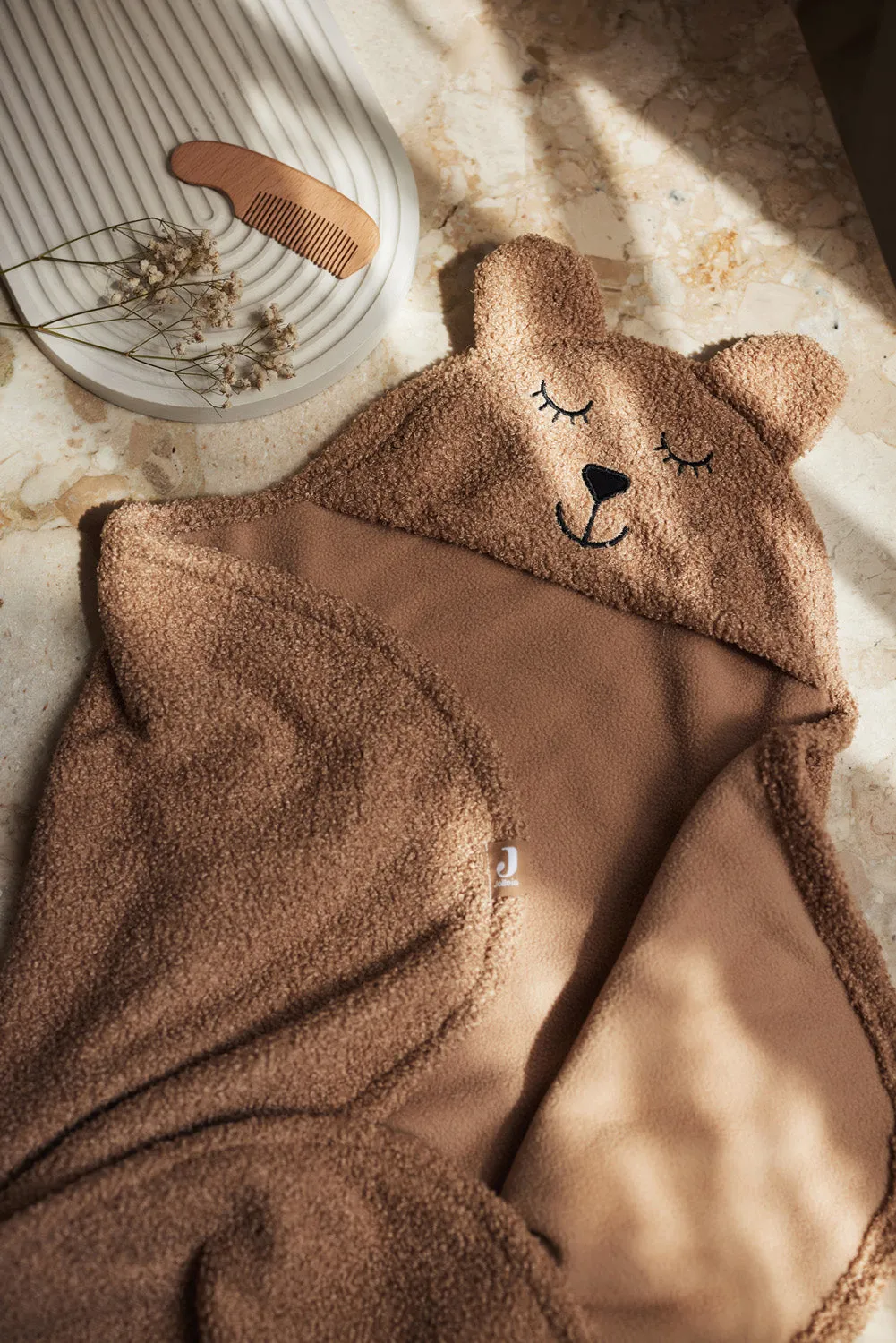 Jollein Swaddle Cloth | Bear Boucle Biscuit