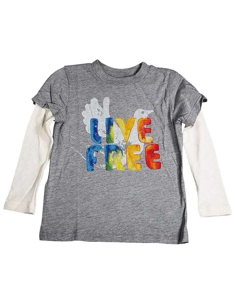 Junk Food - Little Girls' Long Sleeve Tee Shirt