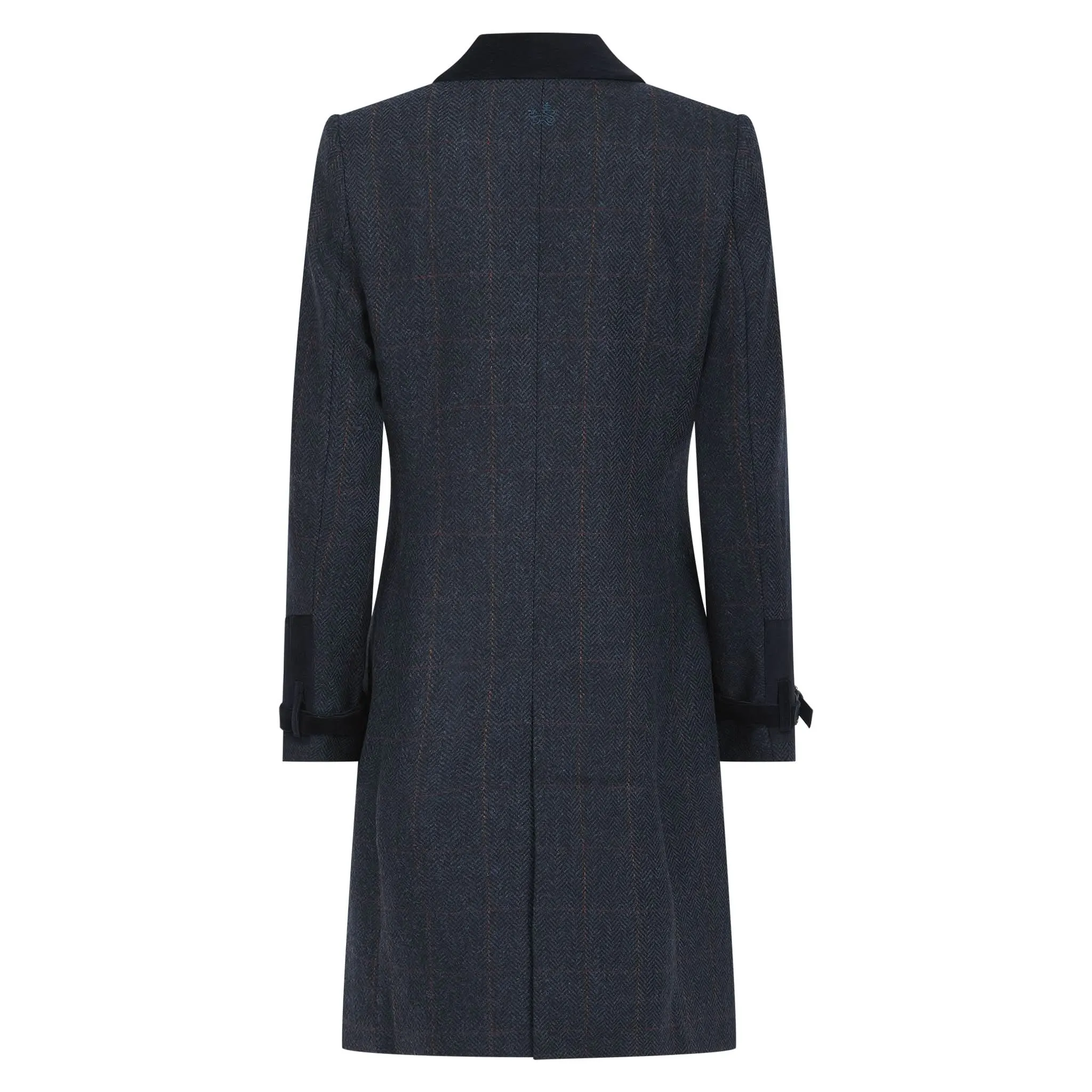 Kensington Navy Wool Trench