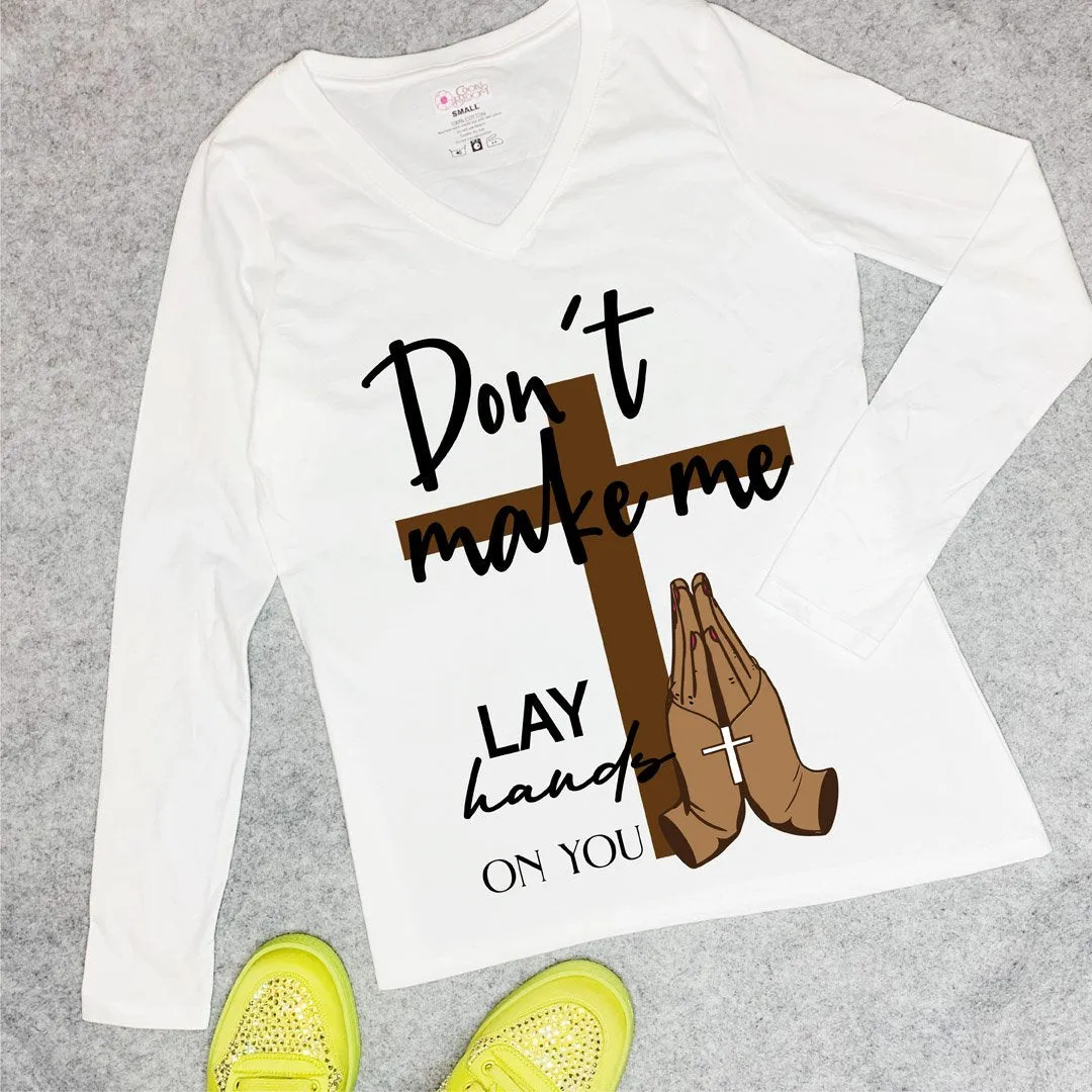 Lay Hands Long-Sleeve T-Shirt