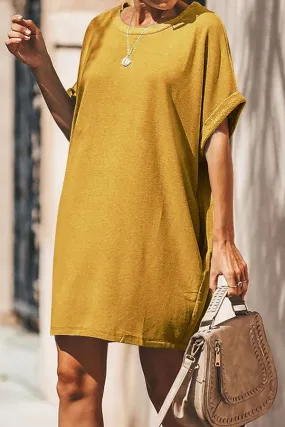 Leisure T-shirt Skirt Dress