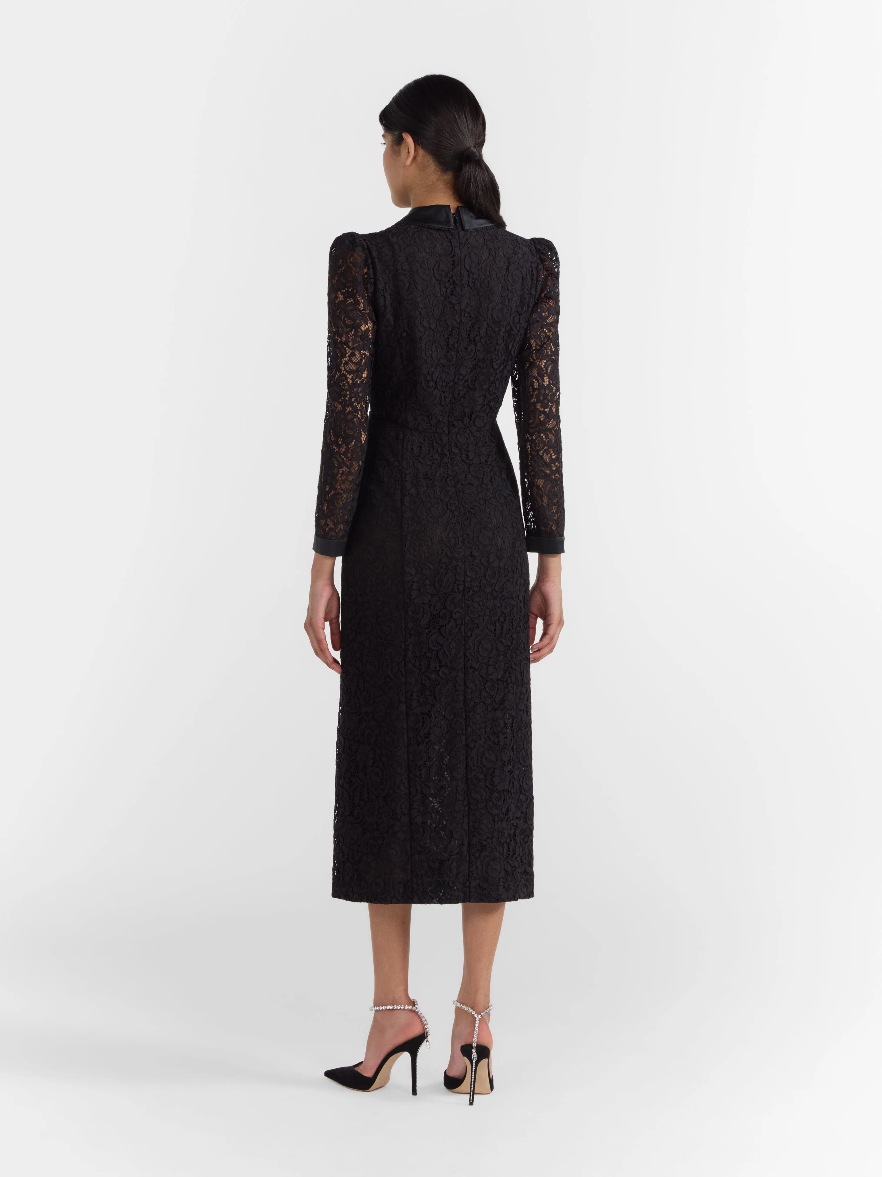 Lulu Lace Dress in Black