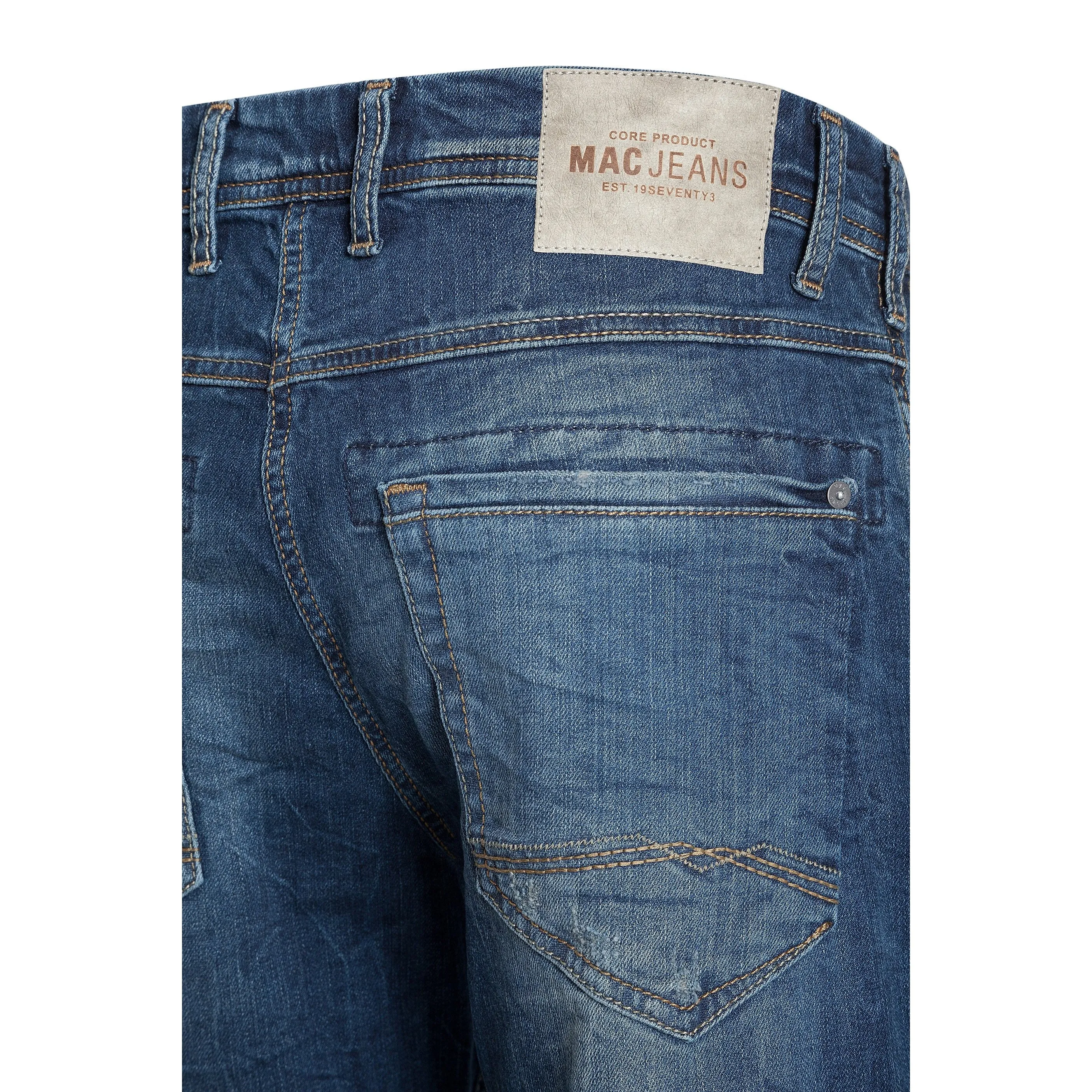 MAC Men's Jeans 1975L Ben Pipe