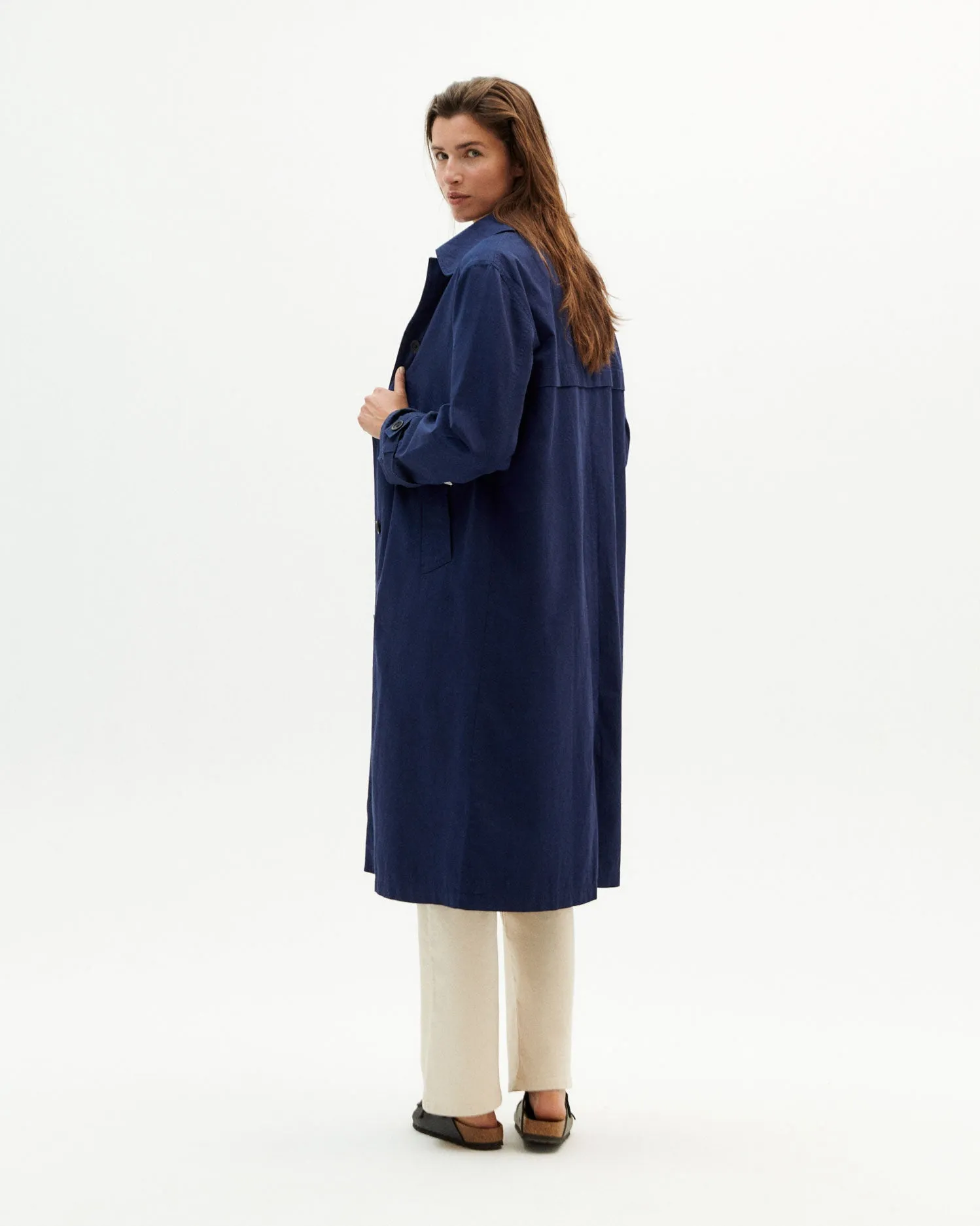 Macarena Oversize Jacket Navy