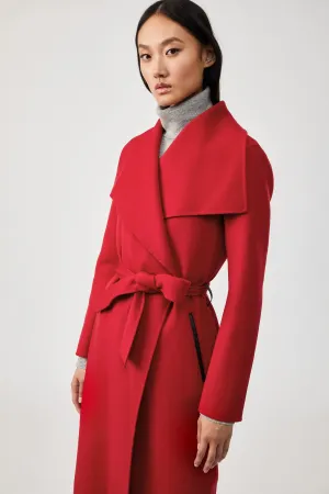 MACKAGE - Mai Wool Coat in Red