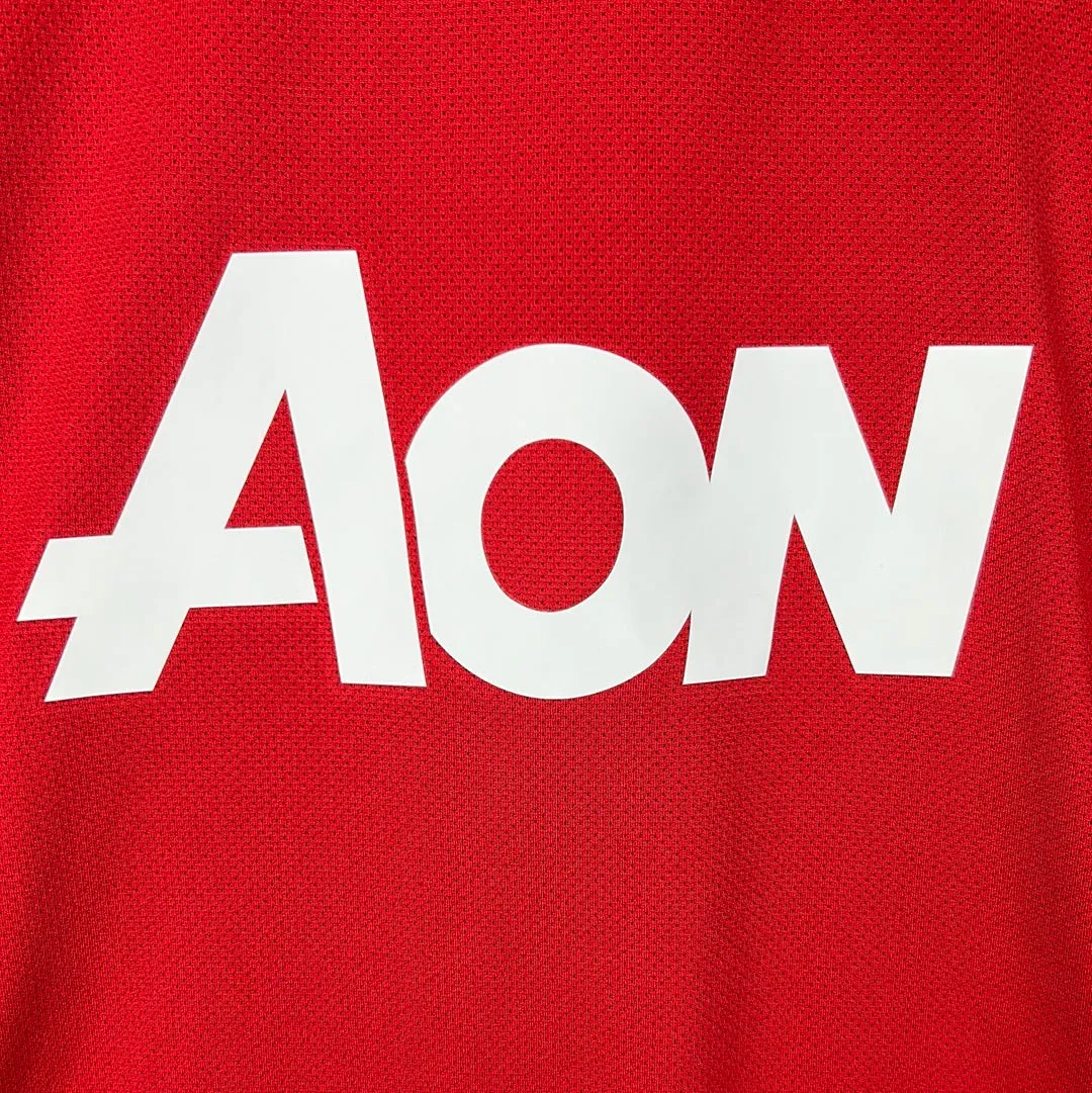 Manchester United 2011/2012 Player Issue Home Shirt - Chicharito 14