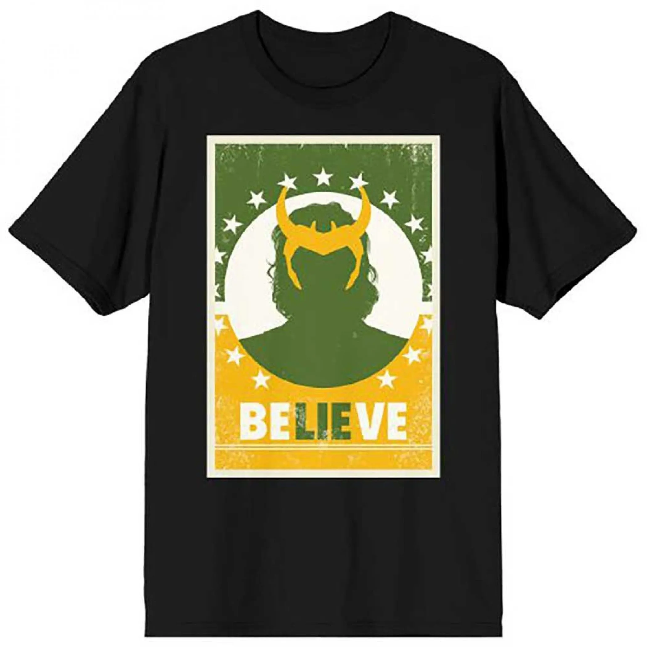 Marvel Studios Loki Series Believe "LIE" T-Shirt