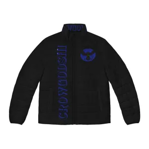 Men's 3rd GEN Puffer Jacket, BLACK W/ DUKE BLUE LOGO