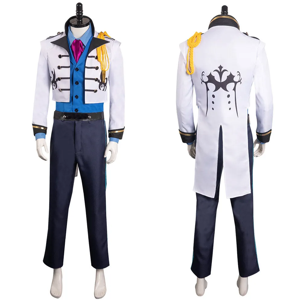 Men's Court Prince Costume Cosplay Costume Outfits Halloween Carnival Party Suit