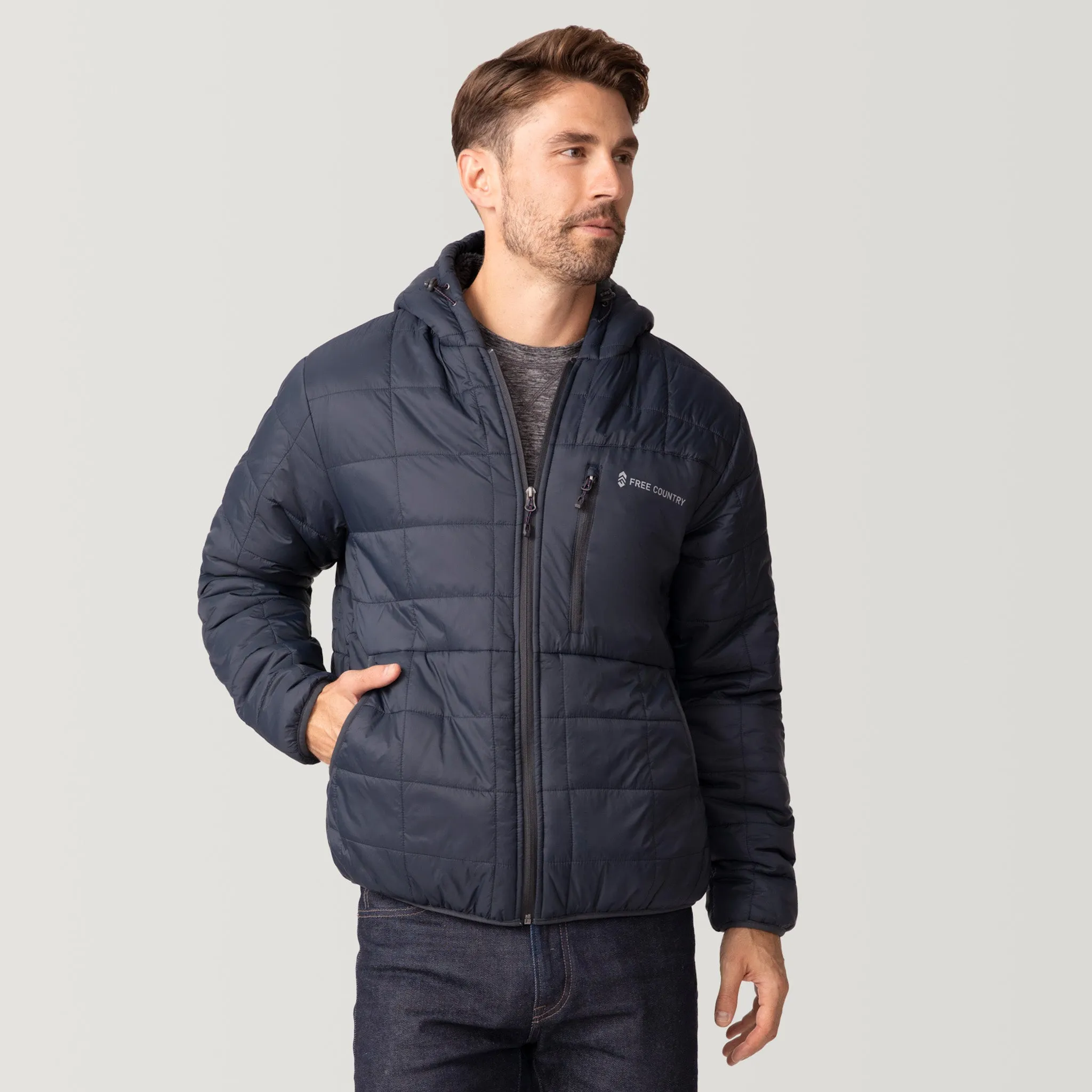 Men's FreeCycle® Bedrock Sherpa Lined Puffer Jacket