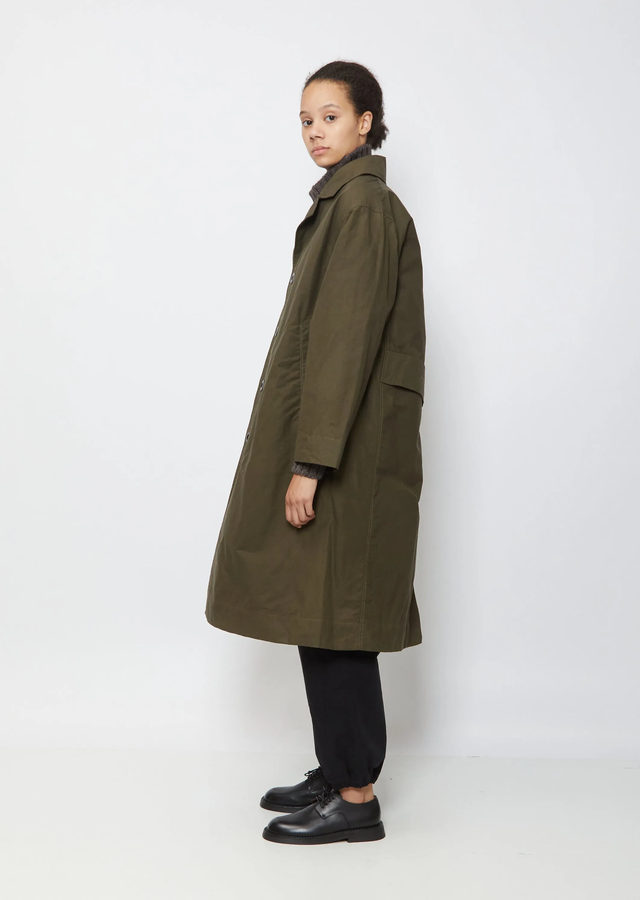 Military Mac Jacket— Dark Khaki