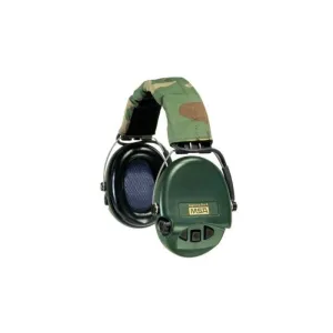 MSA 10153220 Headset Supreme Pro-X W/Headband Green, 1 Each